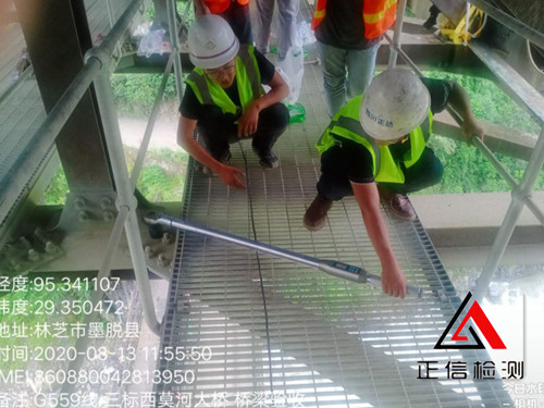 國道559線驗(yàn)收檢測(cè)